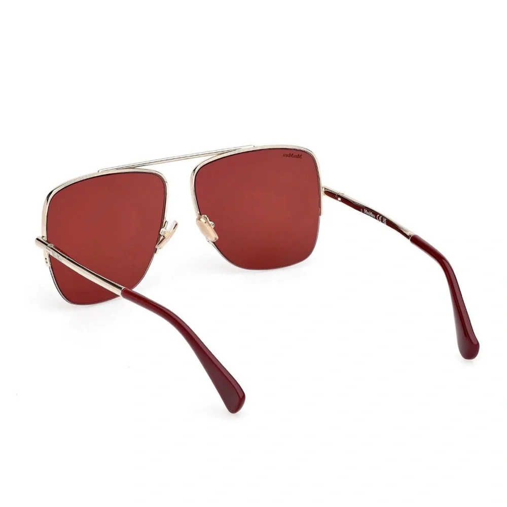 Max Mara Metal Aviator Sunglasses – Brand New - Picture 4 of 5